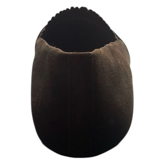 Gentle Souls by Kenneth Cole Women's Eugene Ruffle Slipper Loafer Brown Sz 6 NWB - Picture 4 of 8